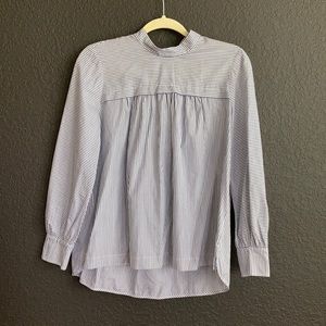 Tory Burch Striped Blouse